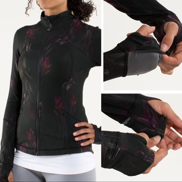 Lululemon Forme Jacket Cuffins Midnight Iris Multi - Picture 3 of 16